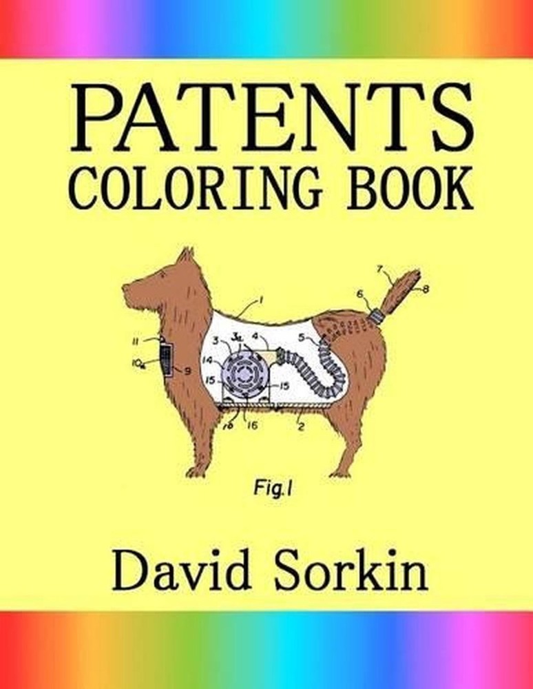 Patents Coloring Book by David Sorkin (English) Paperback Book
