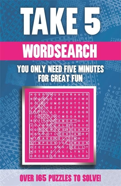 Take 5 Wordsearch by Igloo Books Ltd Paperback / softback Book The Fast FreeFREE US DELIVERY | ISBN: 1837953287 | Quality Books