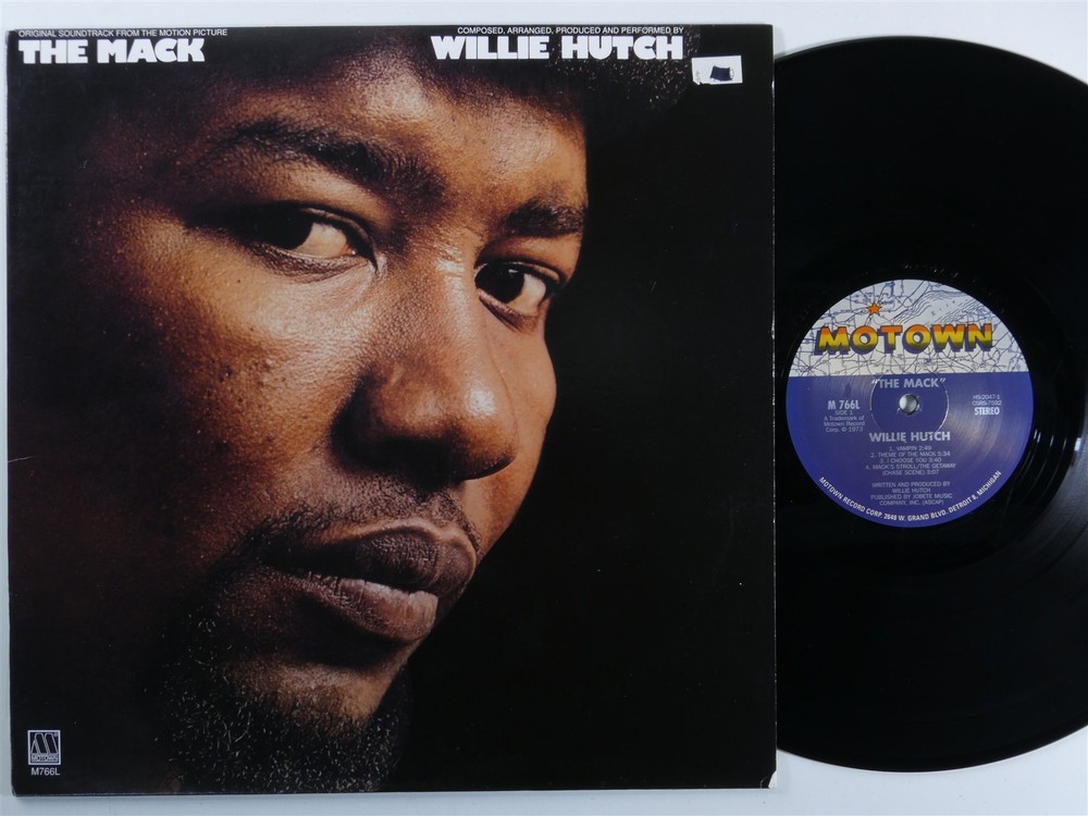 WILLIE HUTCH The Mack OST MOTOWN LP VG+ reissue i