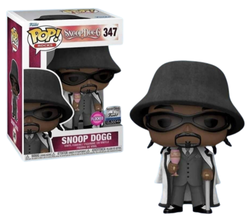 Funko POP! Rocks: Snoop Dogg (Flocked)(15,000PCS) #347