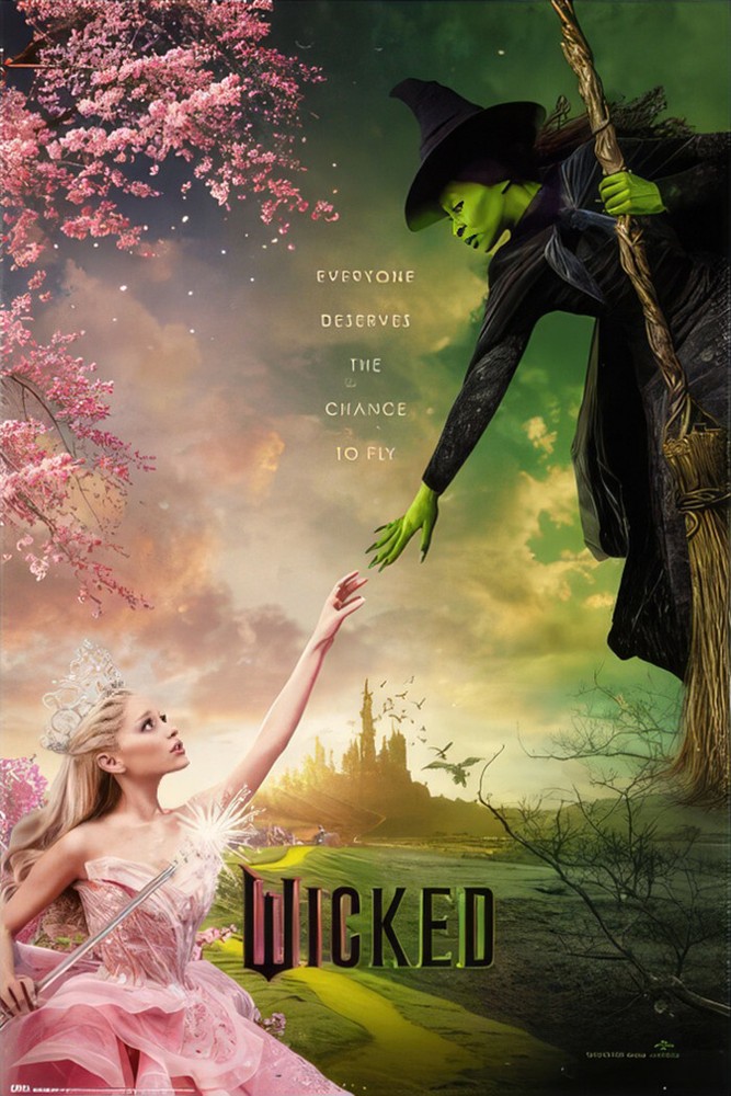 Wicked Movie Poster - The Chance To Fly Teaser - 24x36 Inches