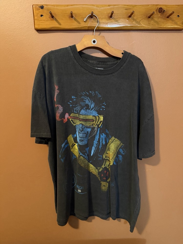 X-Men Cyclops T-Shirt XL (Oversized Fit) American Thrift Marvel Graphic Tee