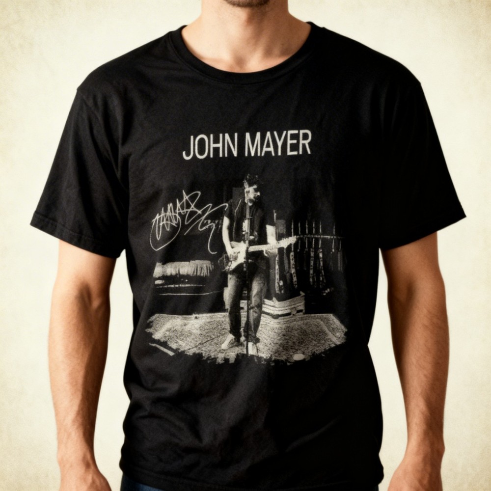 John Mayer Signature T-Shirt, John Mayer Solo Tour 2023 T-Shirt