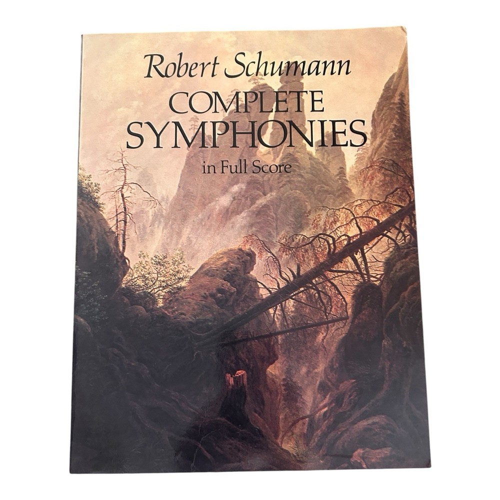 Dover Robert Schumann Complete Symphonies Full Score for Orchestra, Classical
