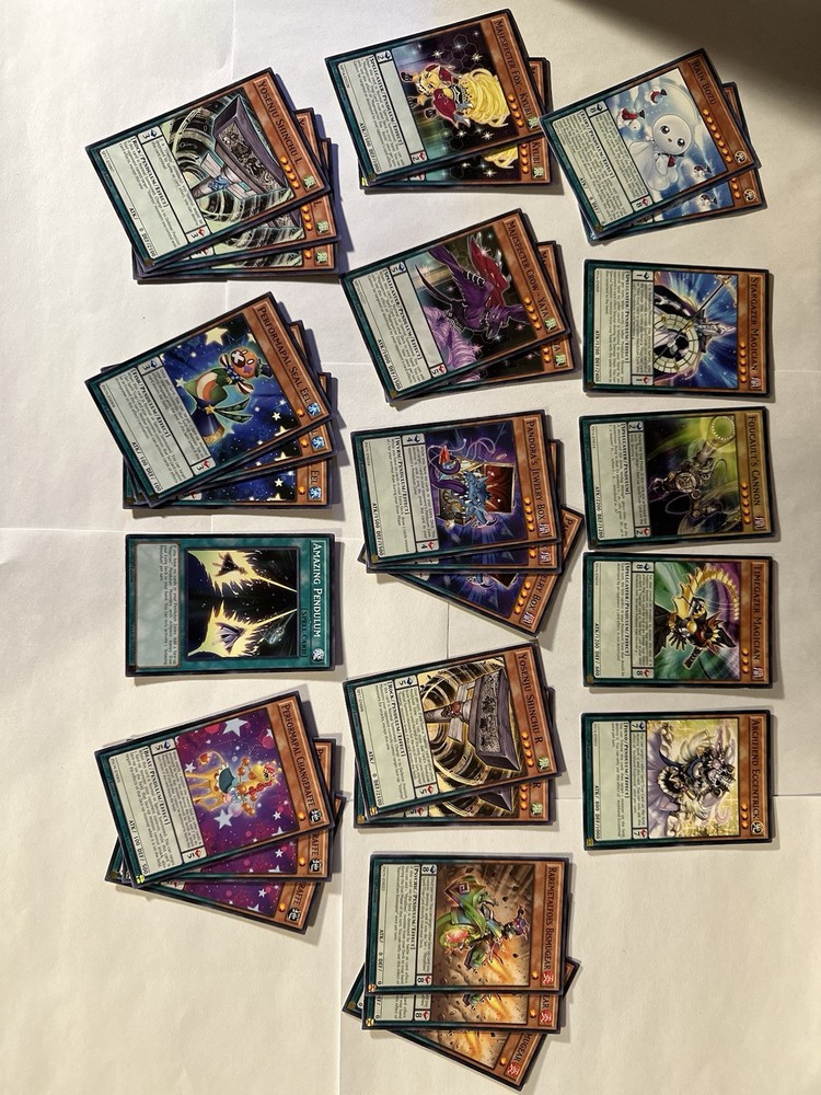 28 Yugioh Pendulum Cards Bundle - 27 Monster Cards + 1 Spell