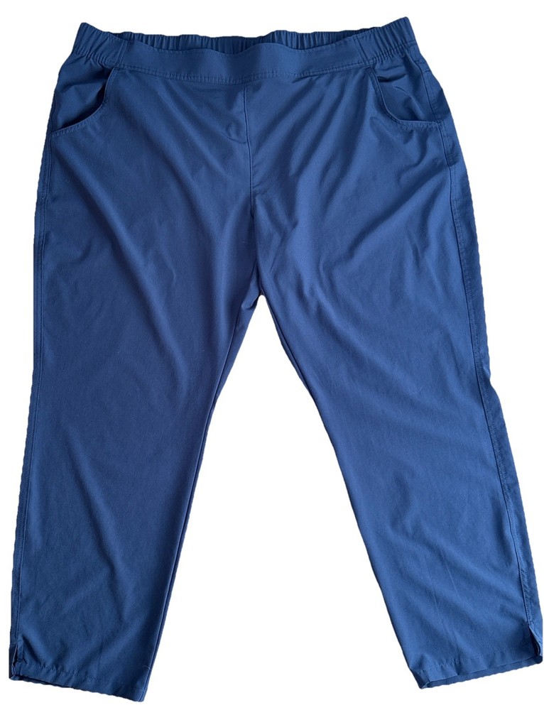 Women’s Eddie Bauer Pull On Traveler Pants Lightweight Stretch Outdoor  2XL XXL