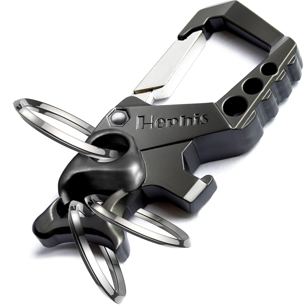 Heavy Duty Key Chain Bottle Opener,Carabiner Car Key Chains for Men