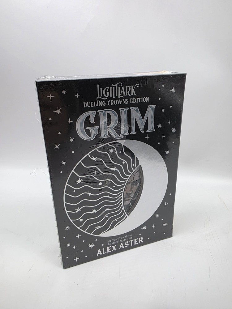 sealed NEW HB BOOK w/ SLIPCASE •  GRIM & ORO dueling crowns edition ALEX ASTER