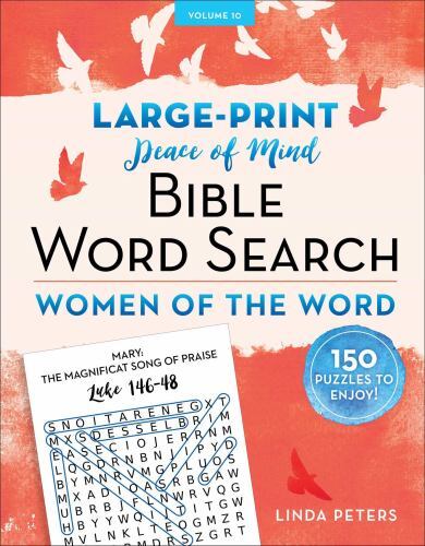 Peace of Mind Bible Word Search Women of the Word, Paperback by Peters, Linda...