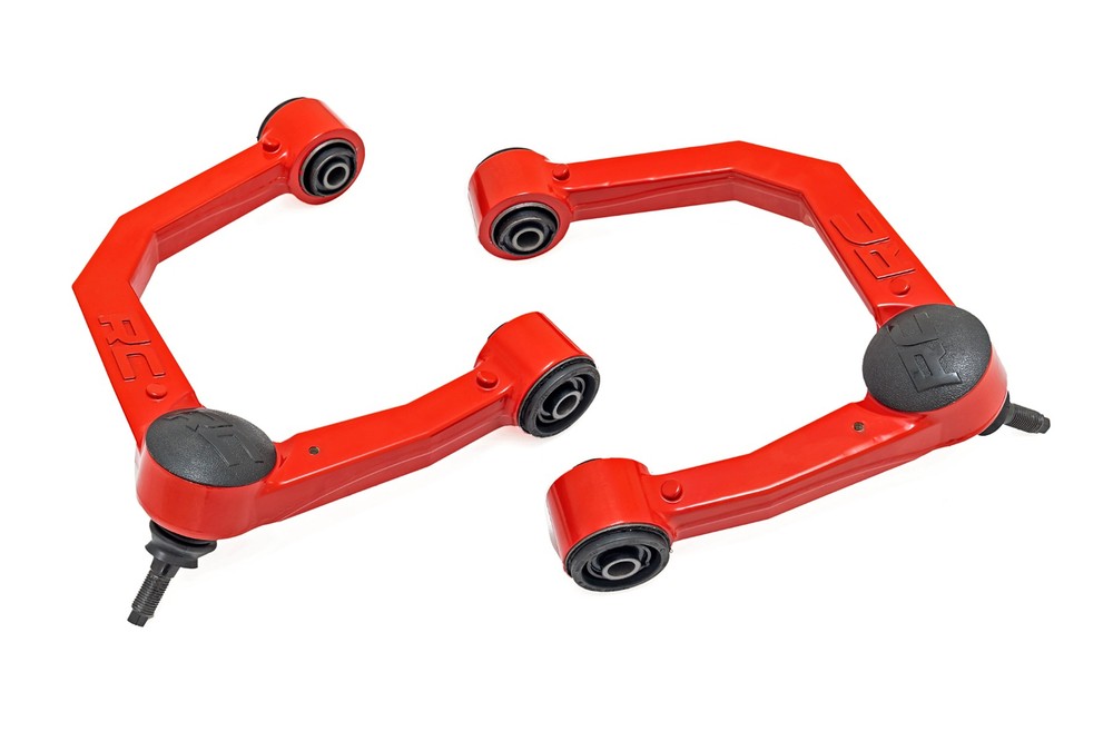 Rough Country Forged Upper Control Arms for 2005-2024 Tacoma | Red - 74201ARED