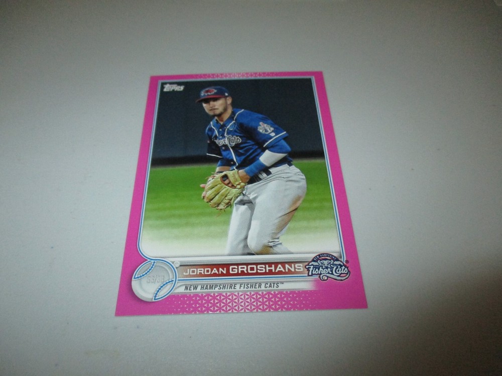 Jordan Groshans 2022 Topps Pro Debut Fuchsia #PD-24 /199