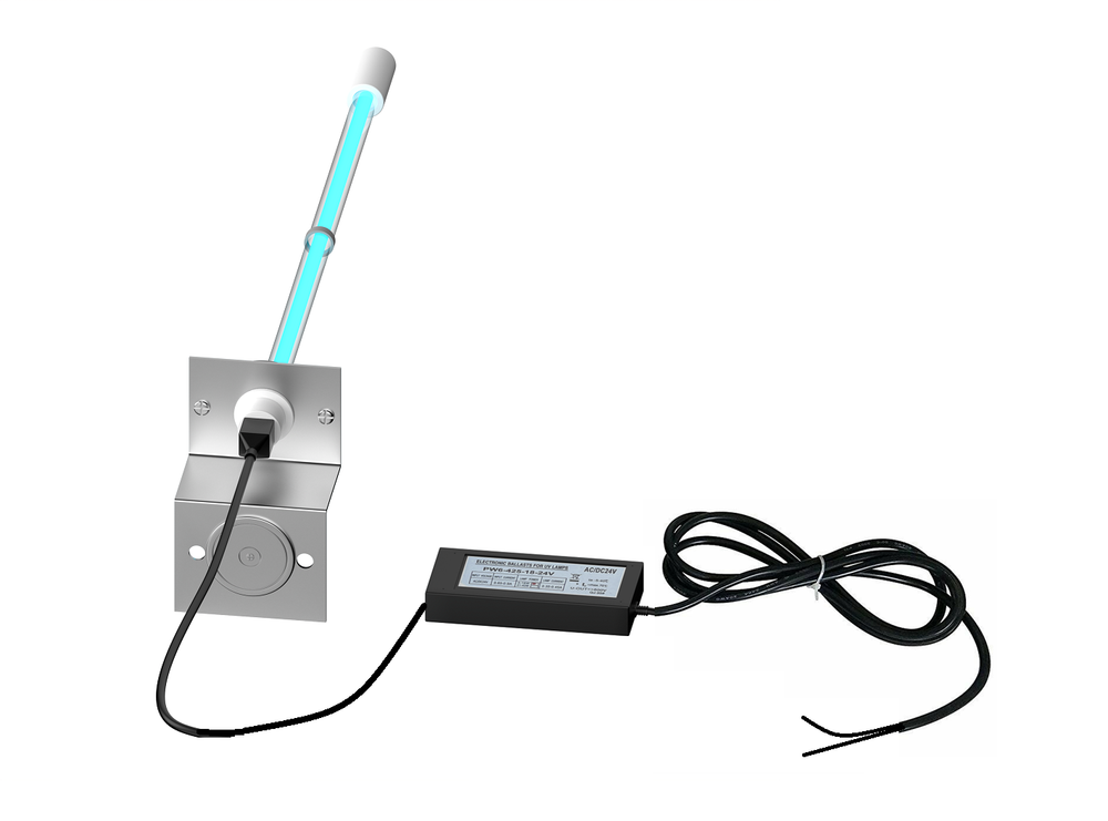 24VAC UV LIGHT AIR PURIFIER FOR AC HVAC COIL 14″ UV BULB - Breathe Clean Air!-image