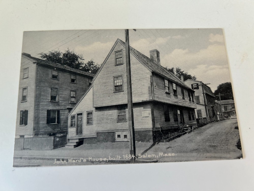 John Ward's House John Ward Salem Massachusetts MA Postcard