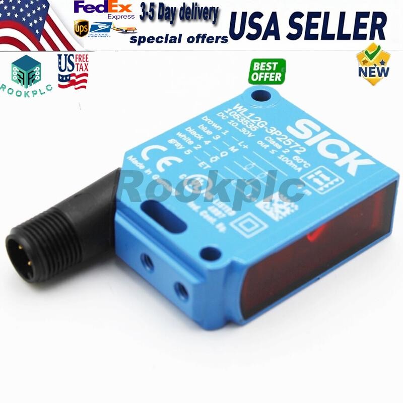 SICK WL12G-3P2572 retro-reflective sensor 1053535 sensor DC 10...30V-