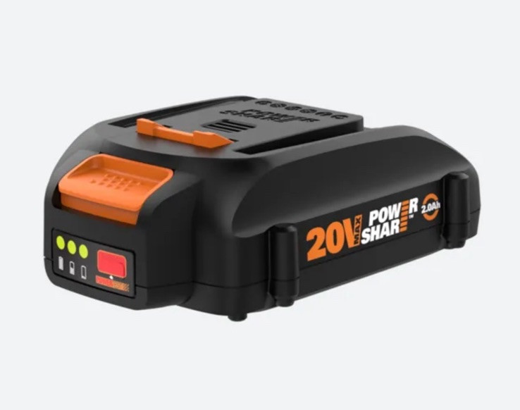 Worx 20V Power Share 2.0 Ah Battery WA3575 for Cordless Tools
