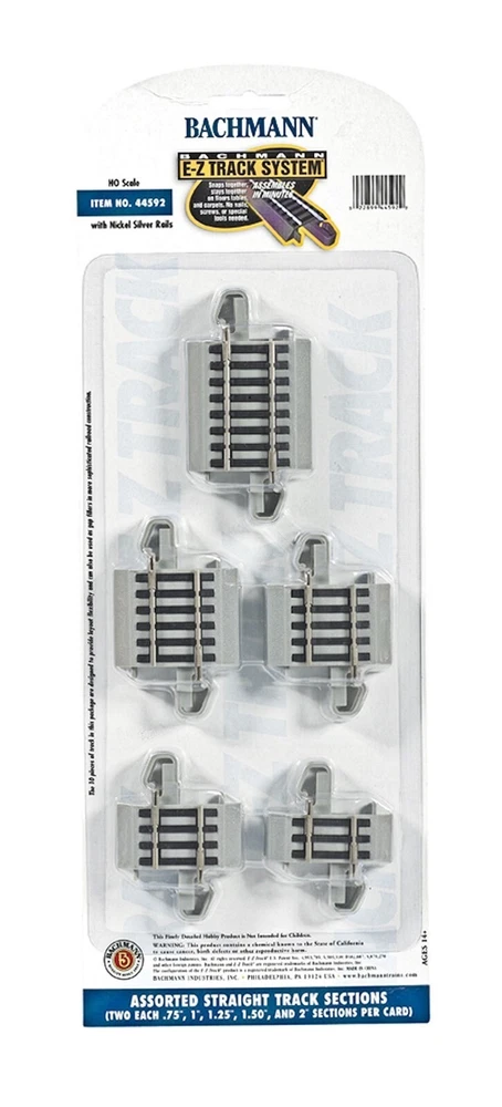 Bachmann HO Scale E-Z Track Connector Assortment Bac44592