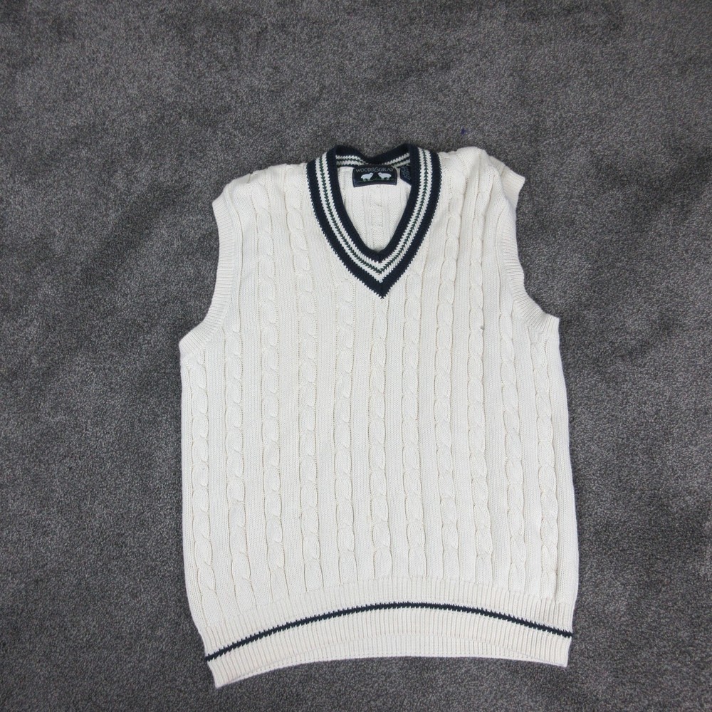 Woods & Gray Sudadera Para Hombre Extra Grande Marrón Chaleco Preppy Abuelo-image