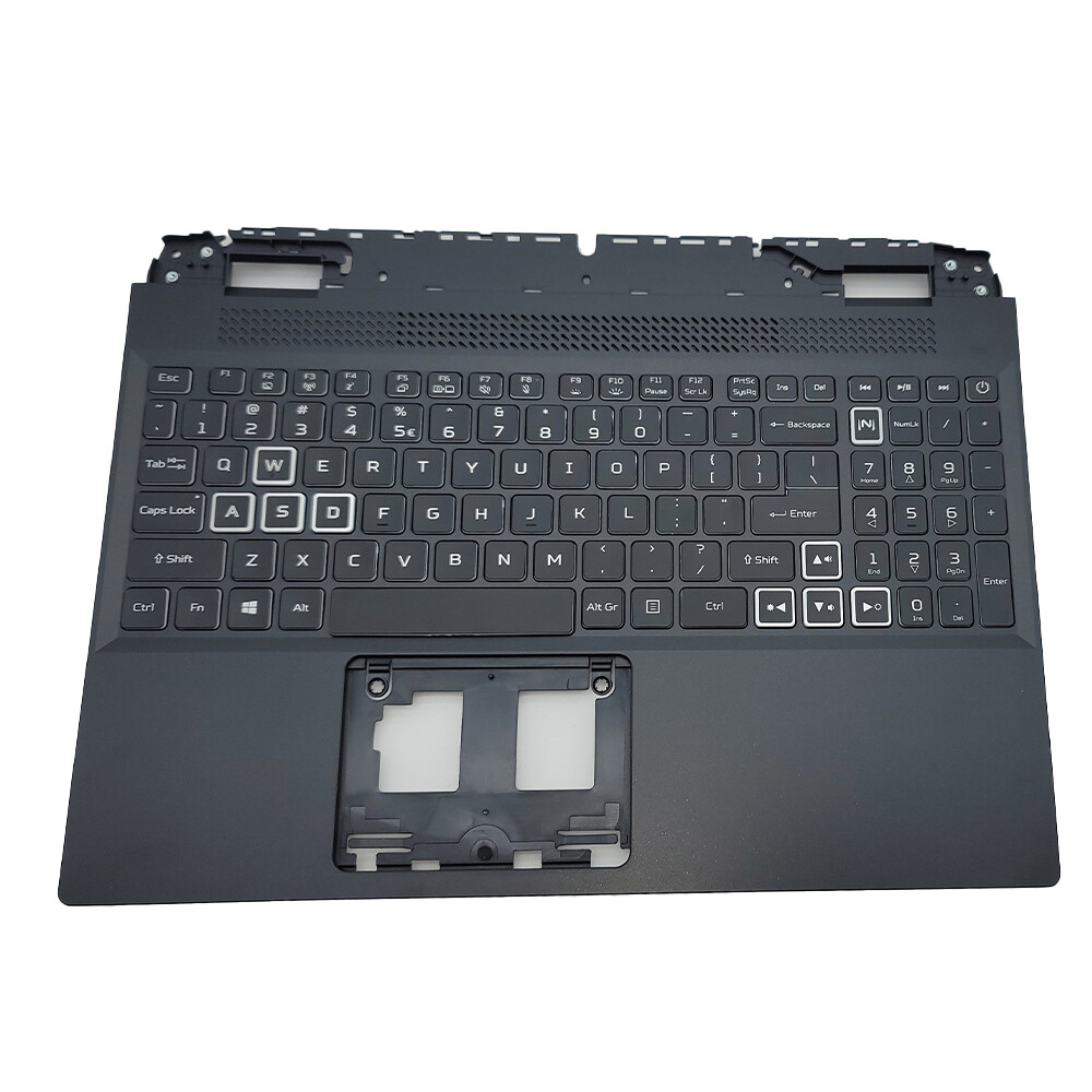 6B.QFMN2.001 For Acer Nitro 5 AN515-58 Palmrest Top Case Backlit Keyboard White