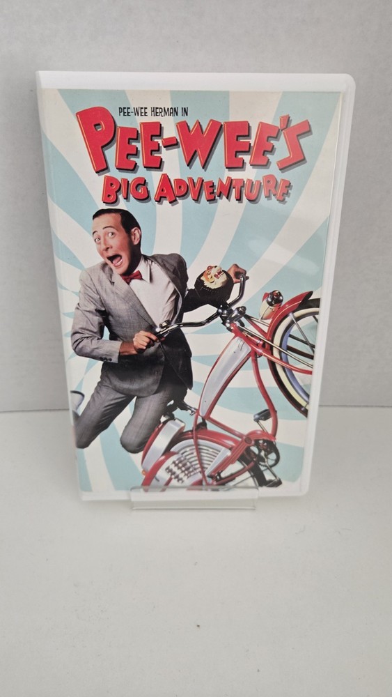 Pee-Wee’s Big Adventure VHS 2000/1985 Widescreen Clamshell Paul Reubens VTG