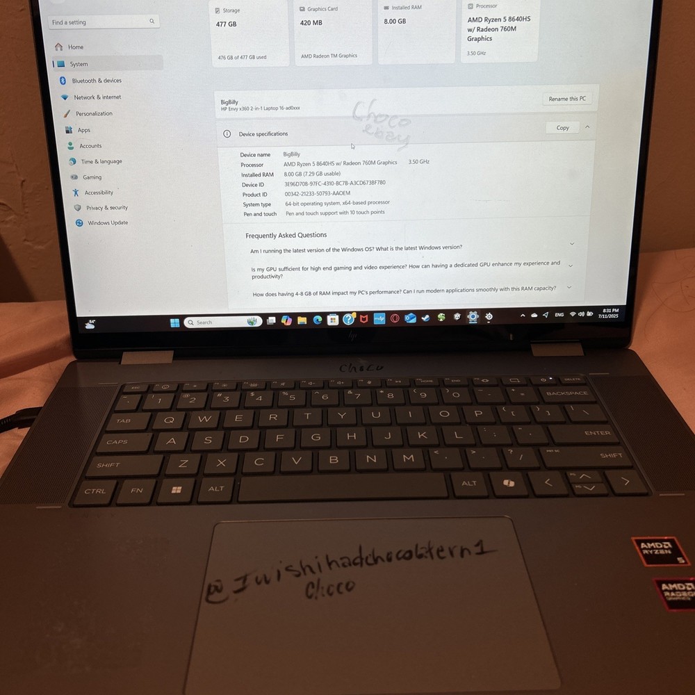 HP - Envy 2-in-1 16