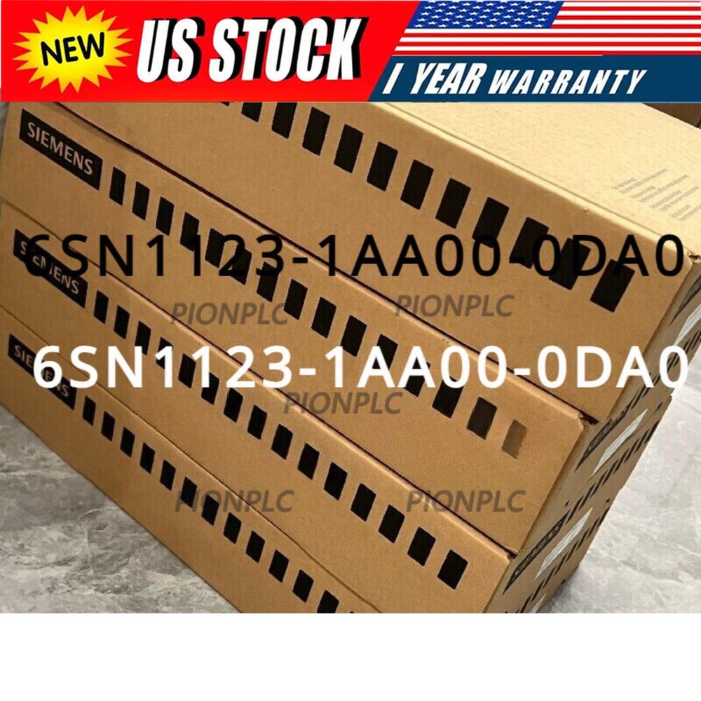 New Siemens SIMODRIVE 611 power module 6SN1123-1AA00-0DA0 6SN1 123-1AA00-0DA0