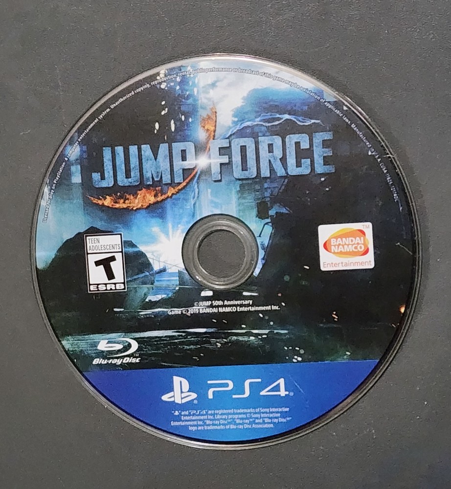 Jump Force (Sony PlayStation 4 PS4, 2019) Disc Only Tested