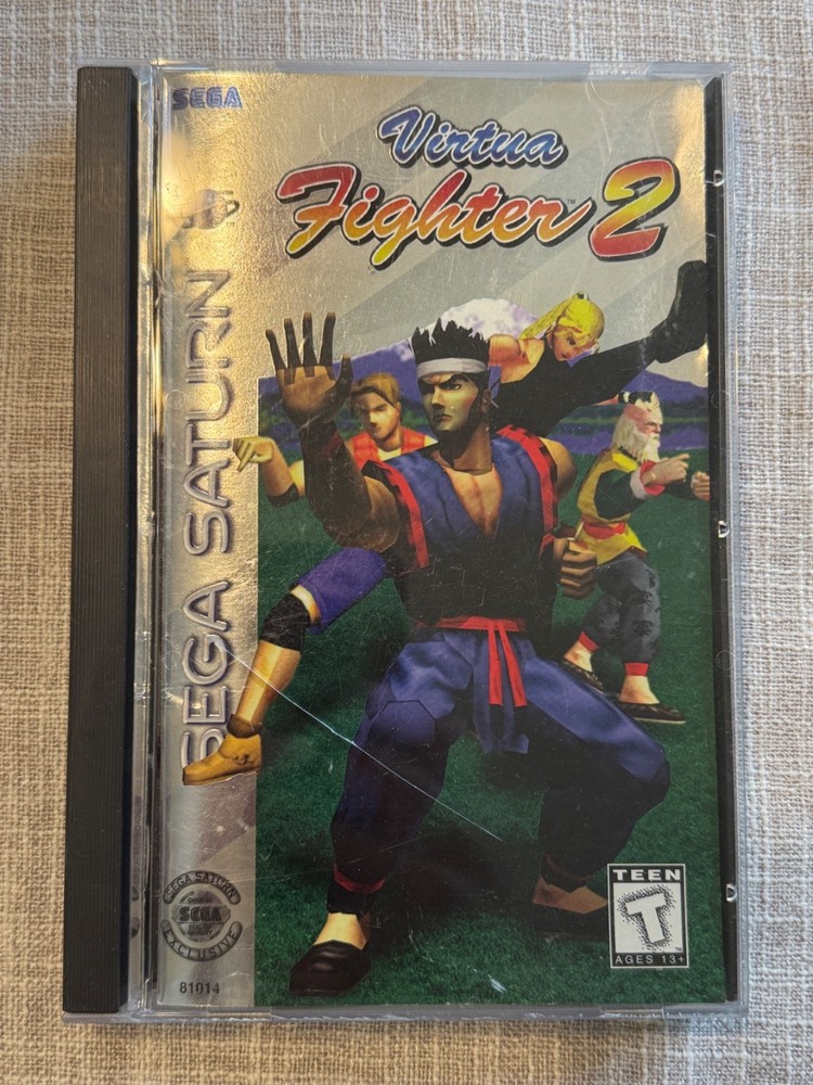 Virtua Fighter 2 – Sega Saturn (Complete in Box) – Tested & Working