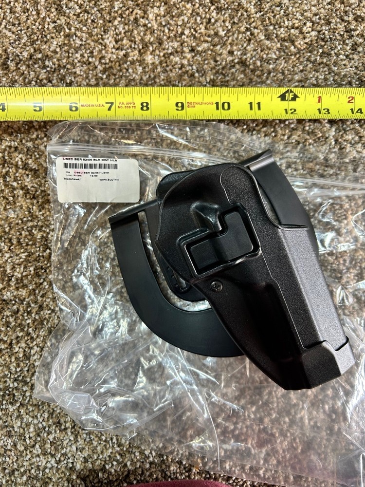 BLACKHAWK! Serpa Concealment Holster for Beretta 92/96 - Black (BH410504BKR)