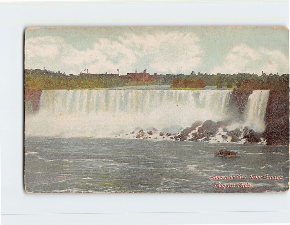 Postcard American Falls Niagara Falls NY USA