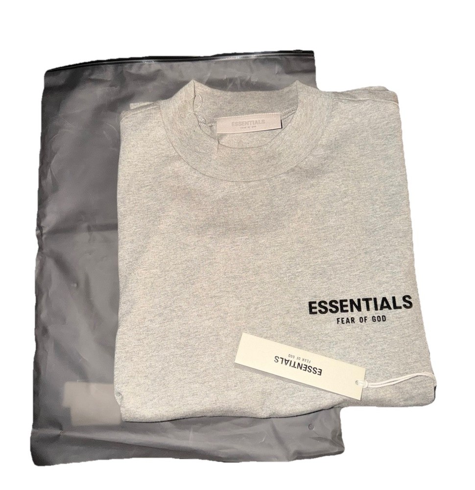 ESSENTIALS Fear Of God T-Shirt Grey/Size XS