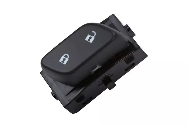 Genuine GM Jet Black Driver Side Door Lock Switch Part 84470796