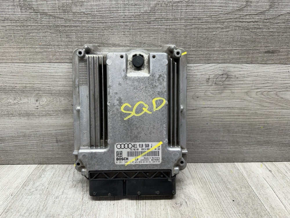 08-10 Audi A8 Quattro 4.2L ECU ECM PCM Engine Control Computer 4E1 910 560 J (3)
