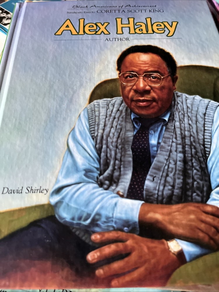 Alex Haley (Black Americans of Achievement) by David Shirley (1994, Hardcover)