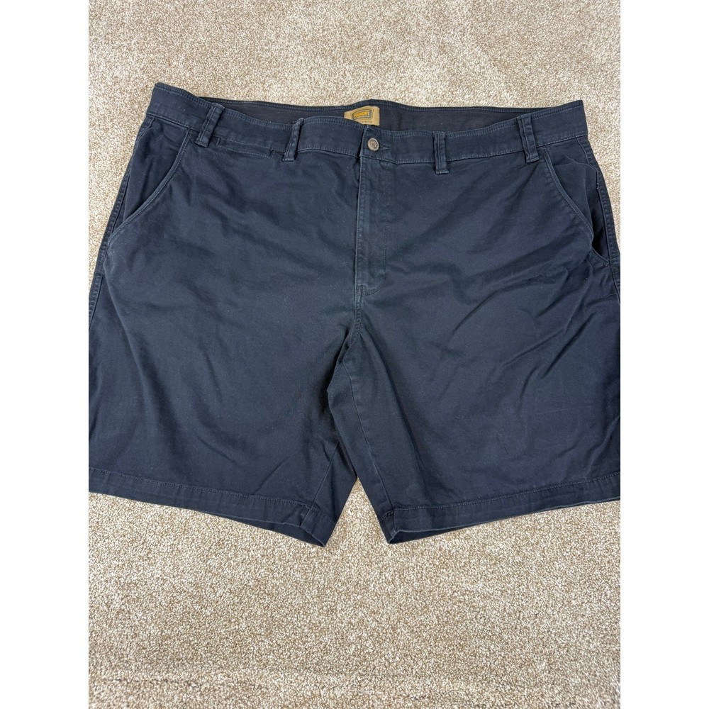 Foundry Supply Co Mens Navy Blue Comfort Stretch Flat Front Shorts 52 Golf