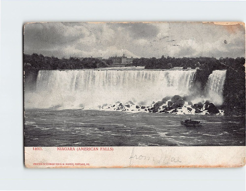 Postcard American Falls Niagara Falls New York USA