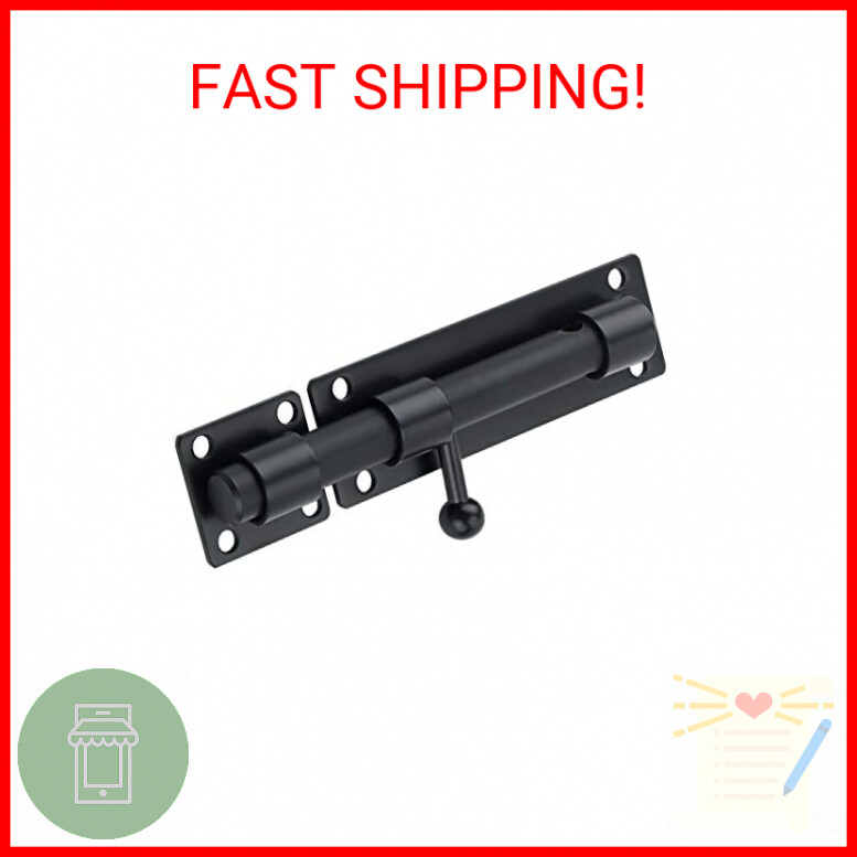 Stainless Steel 304 Slide Bolt Latch by Alise - Secure & Durable Lock  
