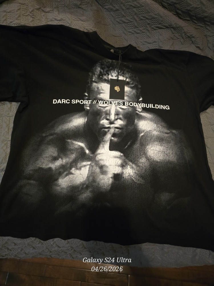 Darc Sport X Dorian Yates 2026 Arnold Exclusive Tee Shirt Size Large BRAND NEW
