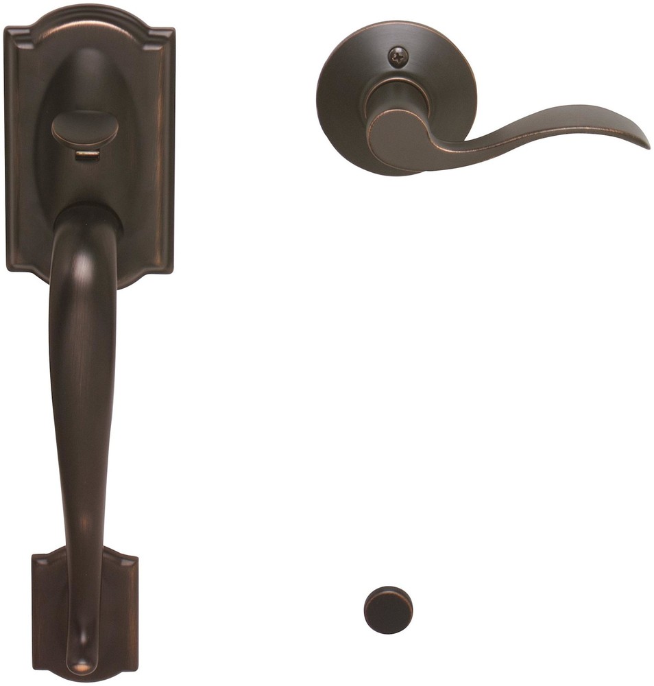 Schlage FE285-CAM-ACC-LH Camelot Lower Handleset Left Hand for Schlage Locks