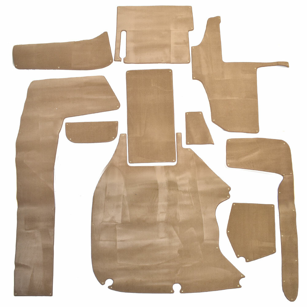 Cobalt Boat Snap-In Carpet Mats 406841 | Sand (Set of 10)