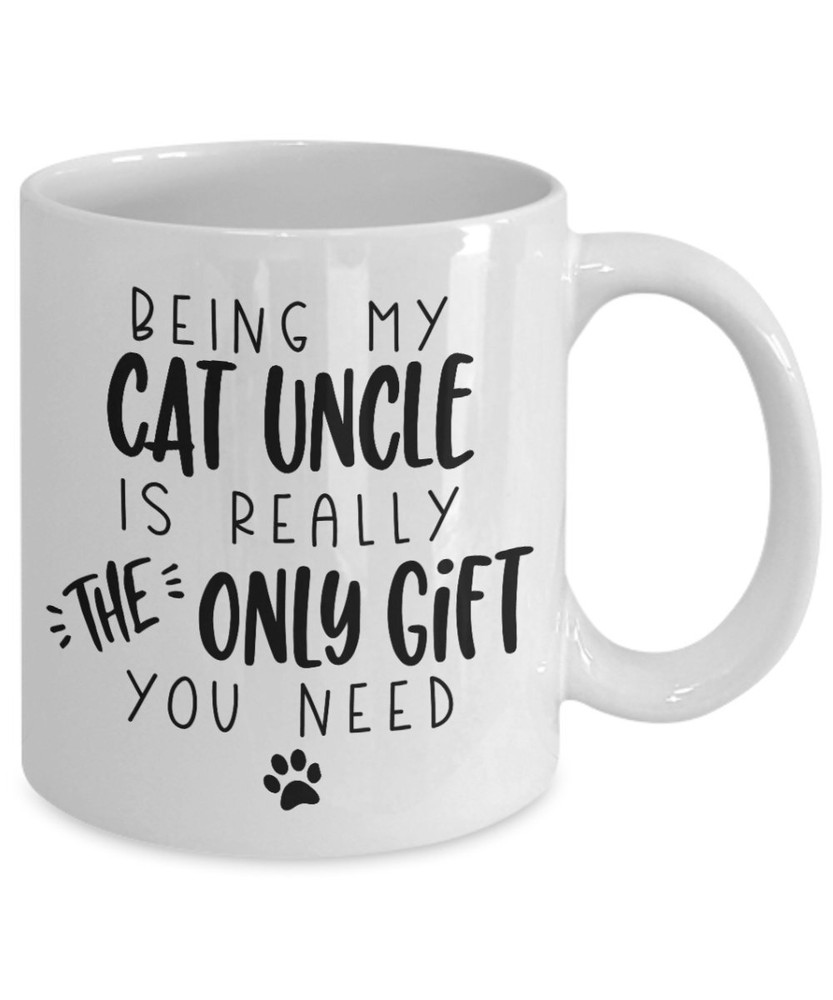 Cat Uncle Gift For Cat Uncle Funny Uncle Gift For Father's Day Cat Uncle