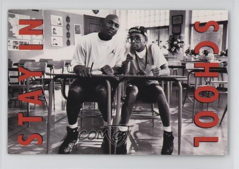 1991 Nike Michael Jordan / Mars Blackmon - Spike Lee Stay in School #4Fulfilled by COMC - World’s largest consignment service