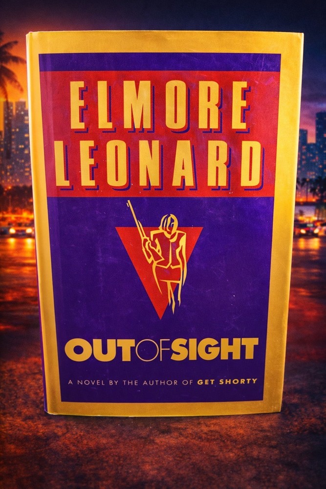 Out of Sight Elmore Leonard First Edition HC DJ VG 1996 Crime Thriller HC