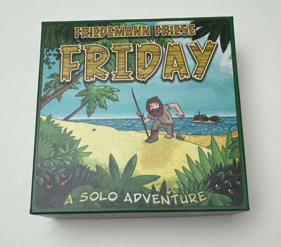 Friday Board Game | Solo Board Game by Friedemann Friese.  Great Condition!