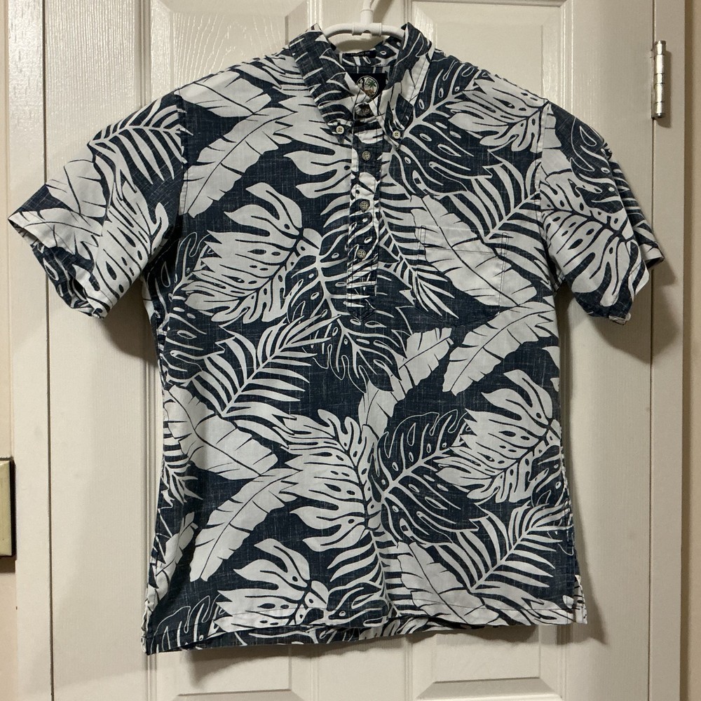 Reyn Spooner Hawaiian Aloha Shirt Small Floral Button Down Short Sleeve