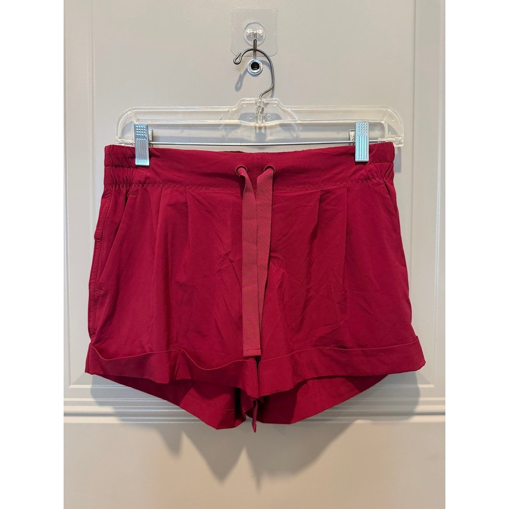 Lululemon Spring Break Away Shorts Maroon Size 6