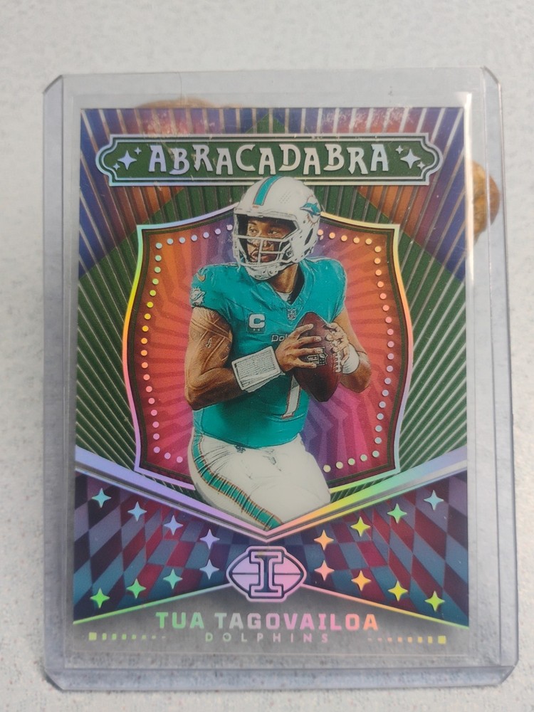 🏈 2024 Panini Illusions Football Tua Tagovailoa Abbacadabra #6 SSP 🔥-image