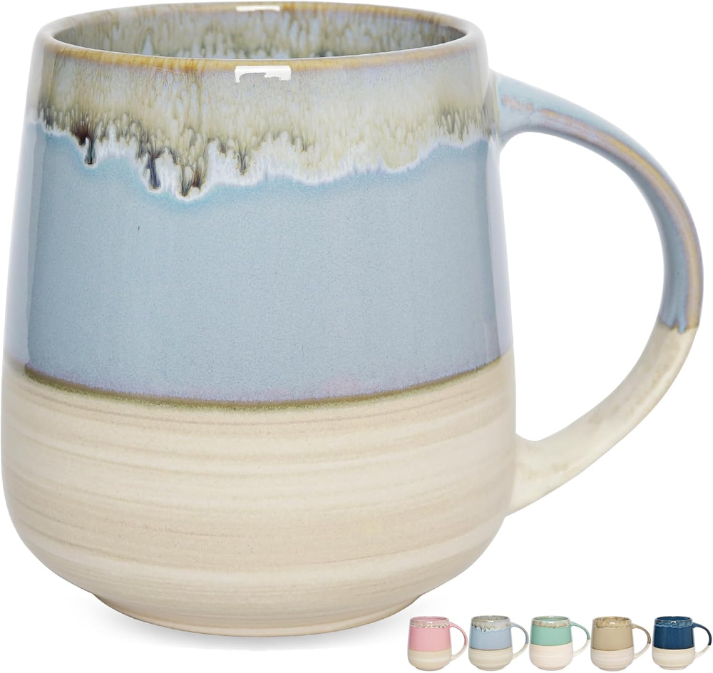 Extra Large Ceramic Coffee Mug, 23 Oz, Dishwasher and Microwave Safe, Oversized