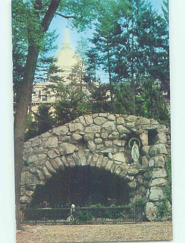 Chrome NOTRE DAME UNIVERSITY GROTTO South Bend Indiana IN m/09 AG8433@