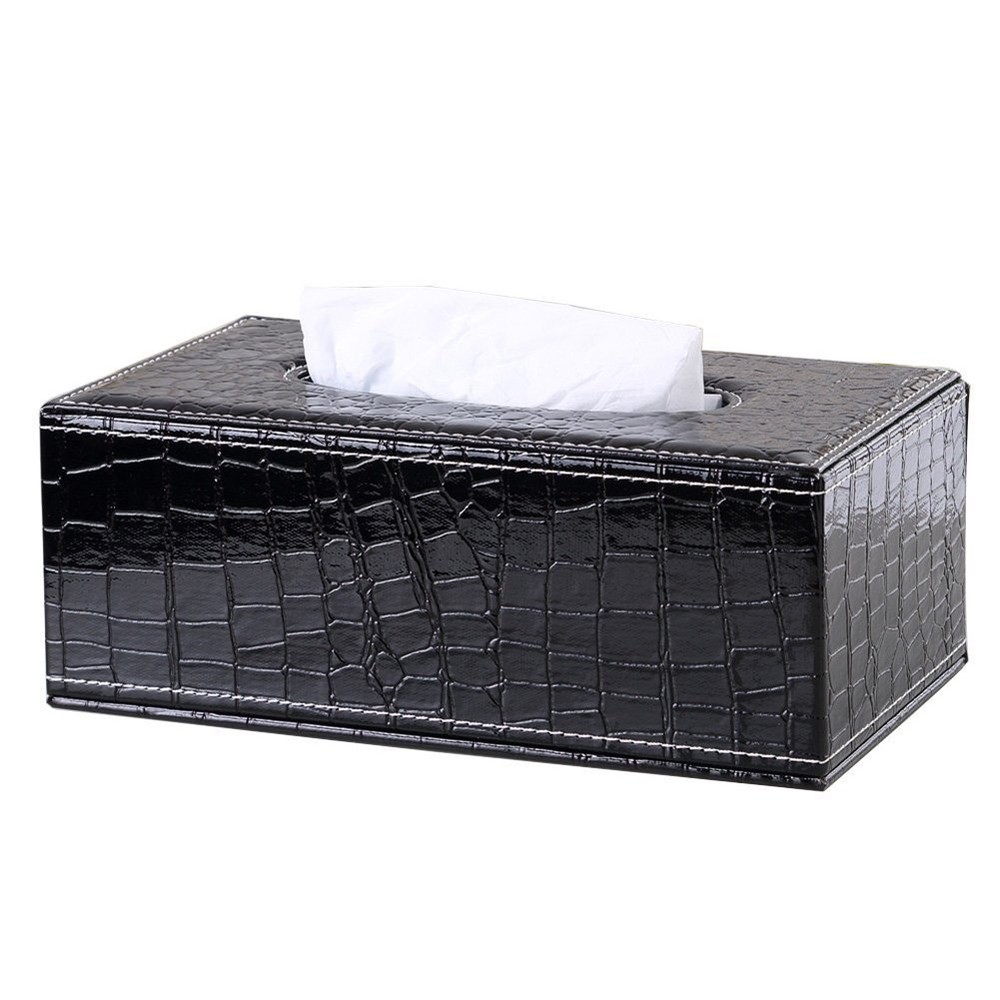 PU Leather Tissue Box Cover Holder for 3.1
