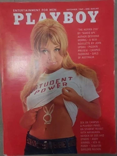 Playboy Magazine September 1969, Vargas Girl Good Condition